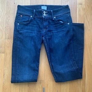 Hudson Jeans Women's Straight Leg in Dark Blue